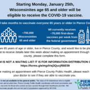 COVID-19 Vaccine for people 65 and older