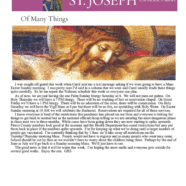 March 4, 2021 Parish Update