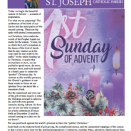 26 November St Joseph Parish Update